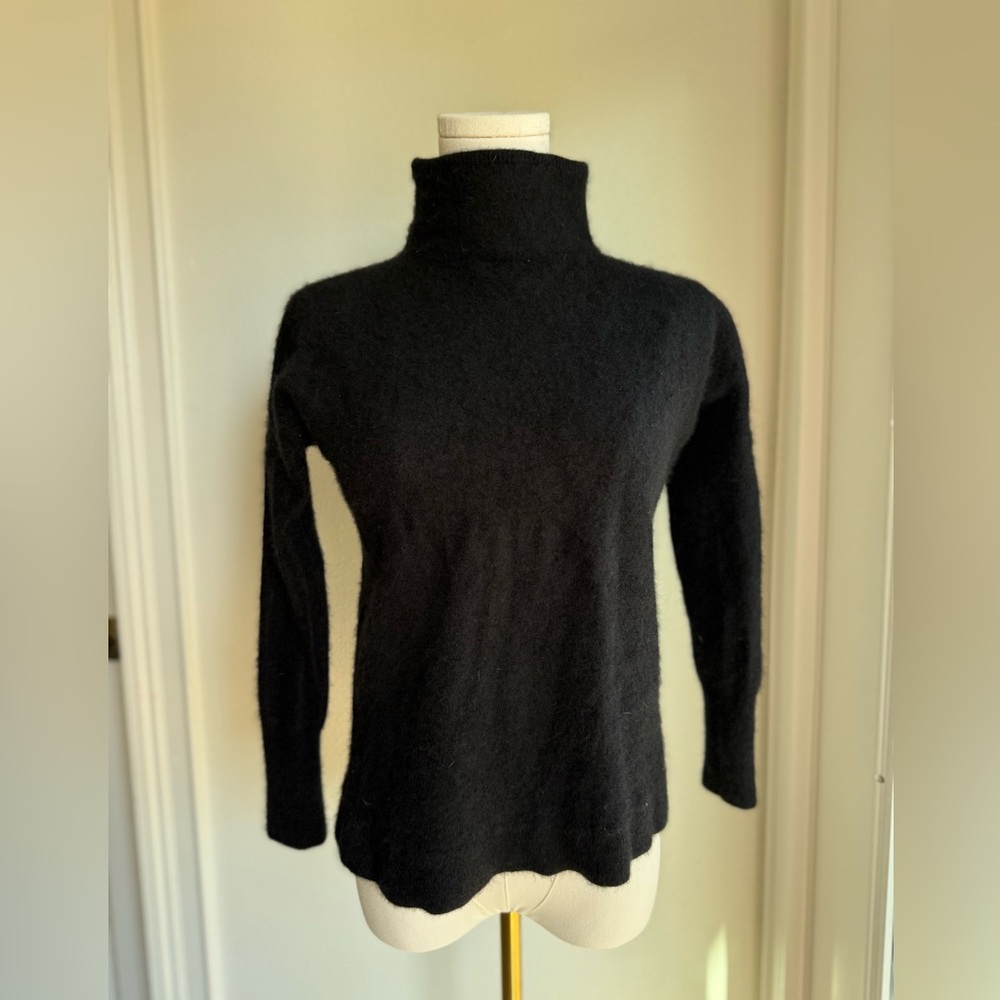Free People Black Cashmere Sweater